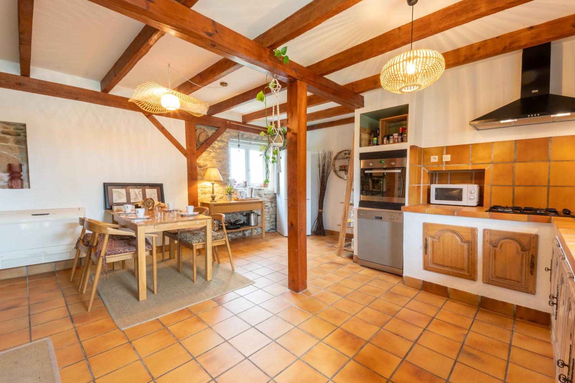 Ker Gana Sauna, Jacuzzi, Poele A Bois Plourin  Oda fotoğraf
